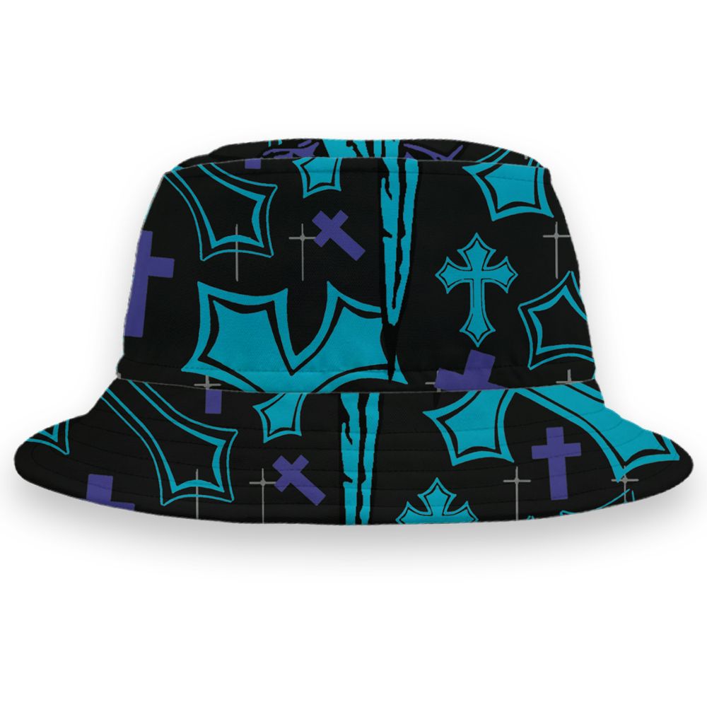 Aqua-8s-NastyJamz-Bucket-Hat-Match-God-Got-Me-All-Over-Print