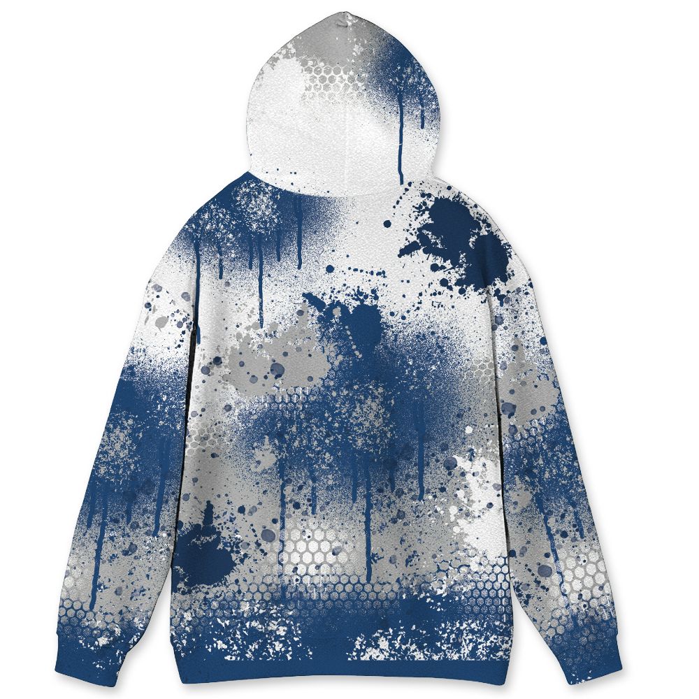 French-Blue-12s-NastyJamz-Hoodie-Match-23-Painted-Graffiti