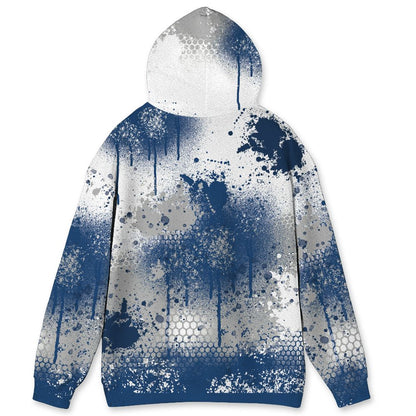 French-Blue-12s-NastyJamz-Hoodie-Match-23-Painted-Graffiti