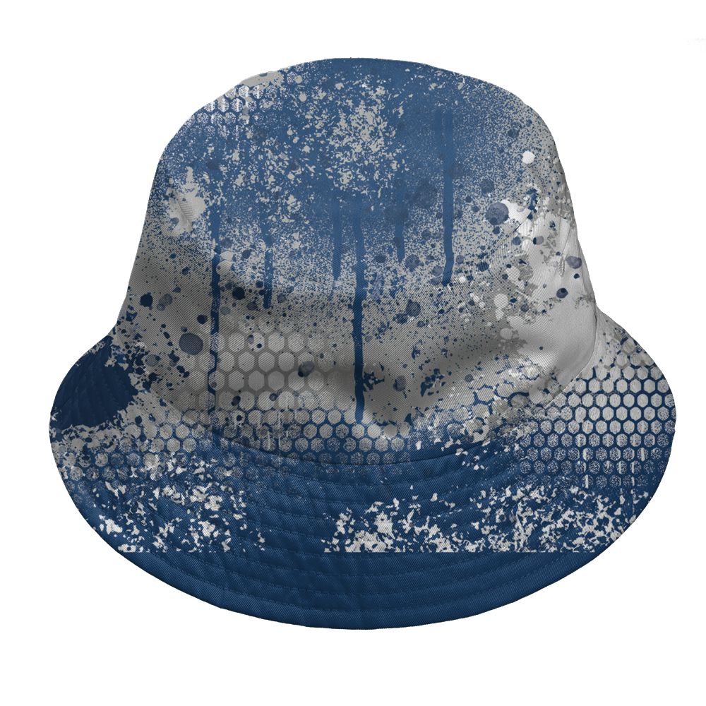 French-Blue-12s-NastyJamz-Bucket-Hat-Match-23-Painted-Graffiti