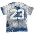 French-Blue-12s-NastyJamz-T-Shirt-Match-23-Painted-Graffiti