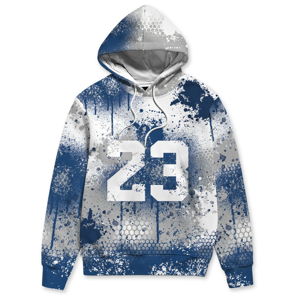 French-Blue-12s-NastyJamz-Hoodie-Match-23-Painted-Graffiti