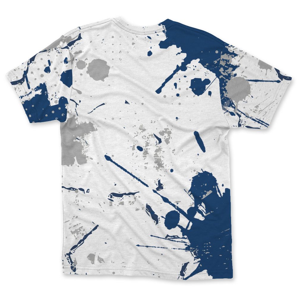 French-Blue-12s-NastyJamz-T-Shirt-Match-Hustle-Move-In-Silence-All-Over-Print