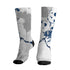 AJ 12 French Blue.NastyJamz Socks Match.Hustle Move In Silence 3D