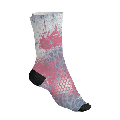 Cobalt-Bliss-3s-NastyJamz-Socks-Match-23-Painted-Graffiti