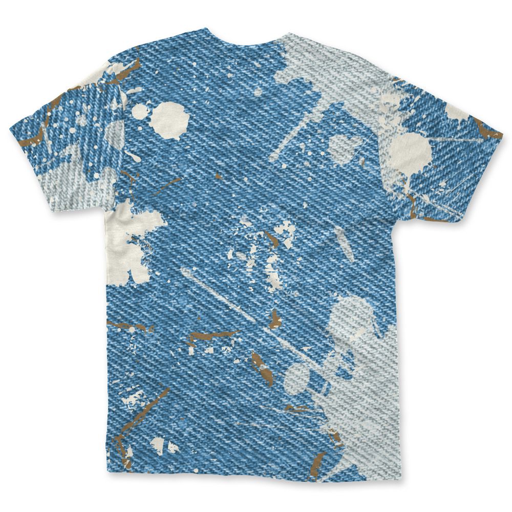 Denim-Worn-Blue-4s-NastyJamz-T-Shirt-Match-Hustle-Move-In-Silence-3D-All-Over-Print