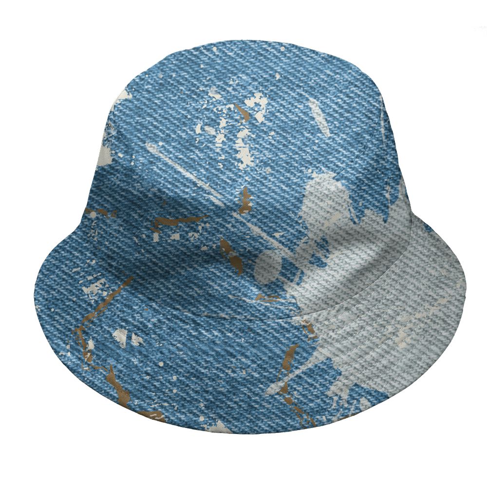 Denim-Worn-Blue-4s-NastyJamz-Bucket-Hat-Match-Hustle-Move-In-Silence-All-Over-Print