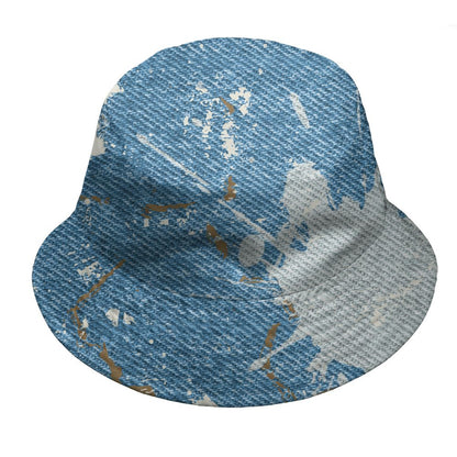 Denim-Worn-Blue-4s-NastyJamz-Bucket-Hat-Match-Hustle-Move-In-Silence-All-Over-Print