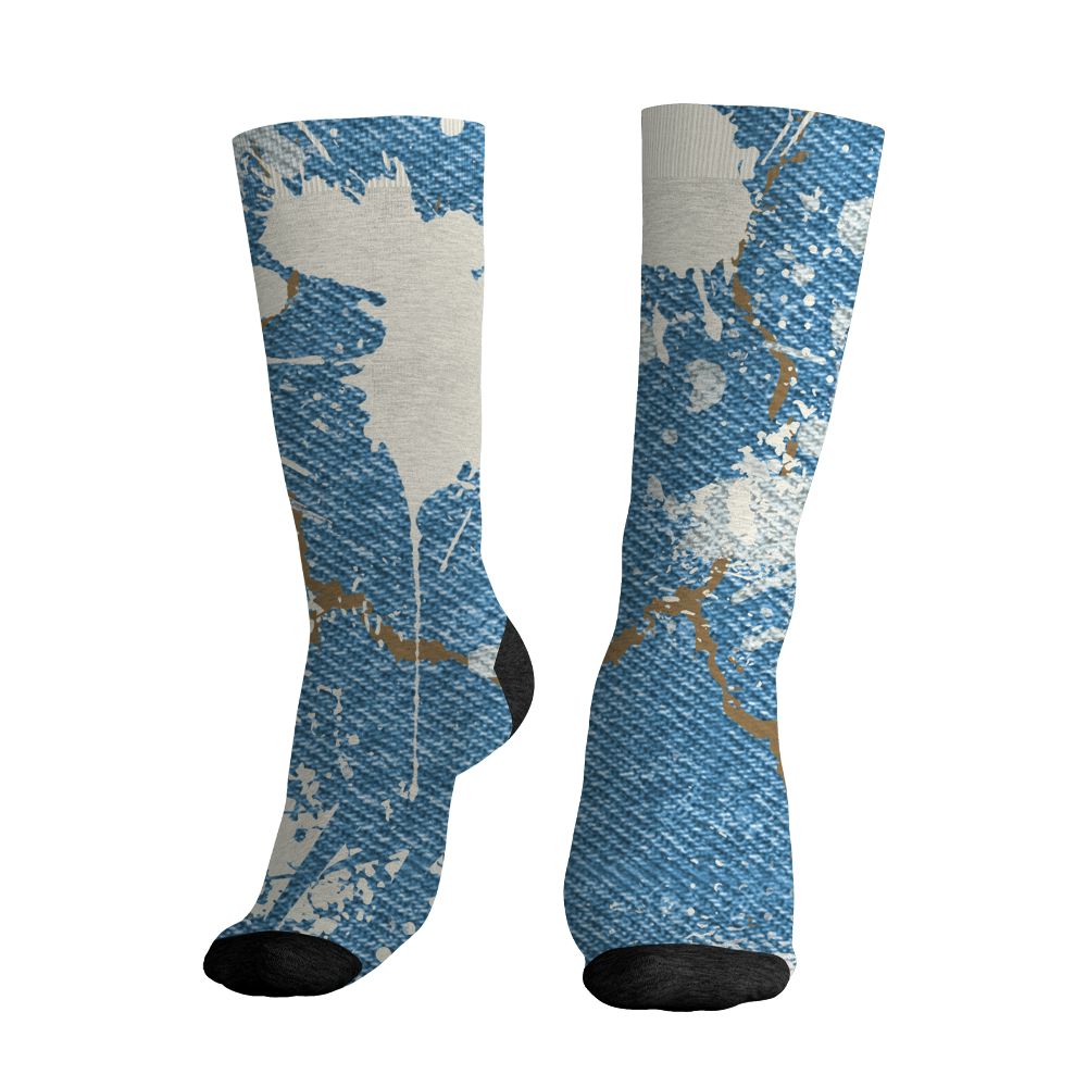Denim-Worn-Blue-4s-NastyJamz-Socks-Match-Hustle-Move-In-Silence-3D-All-Over-Print