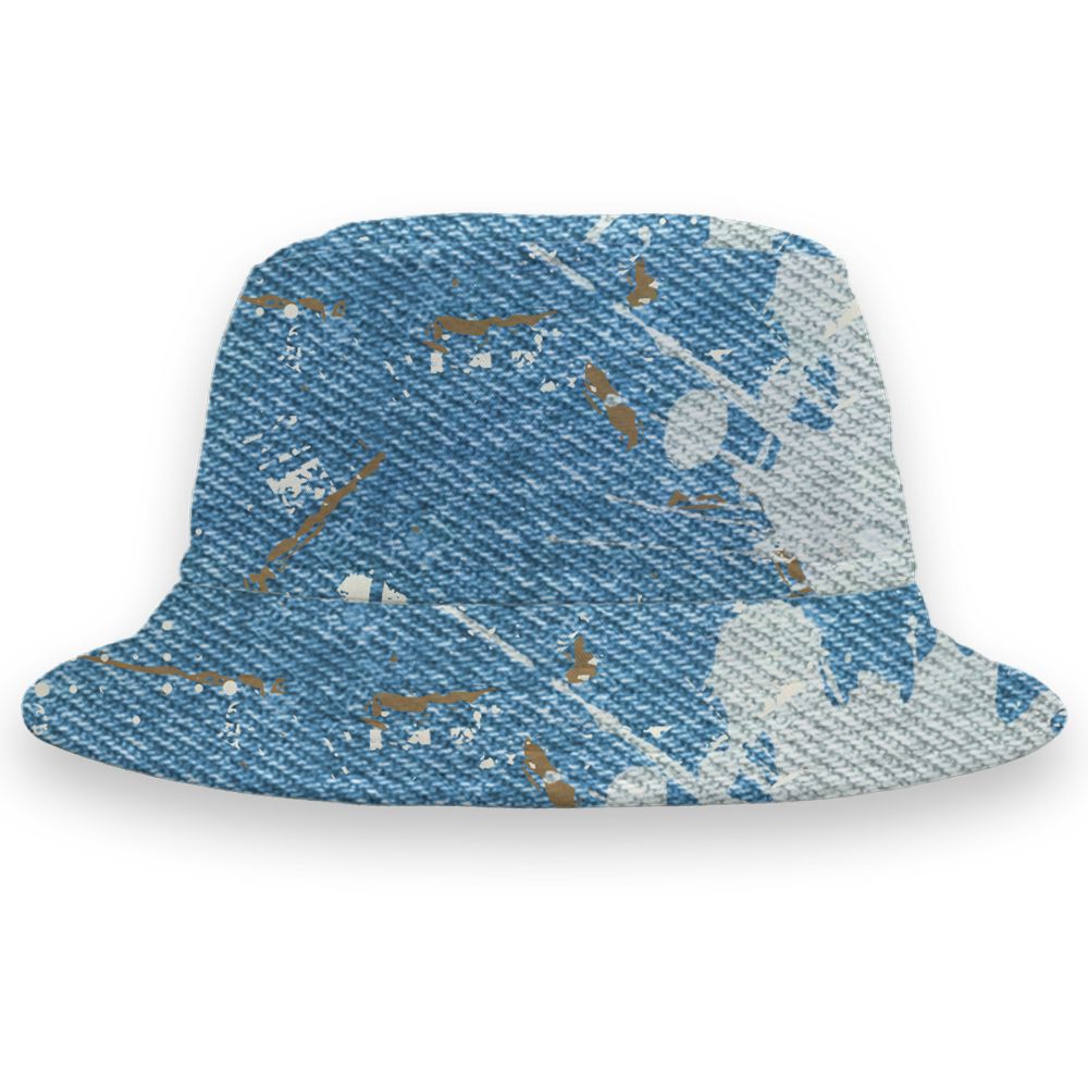 Denim-Worn-Blue-4s-NastyJamz-Bucket-Hat-Match-Hustle-Move-In-Silence-All-Over-Print