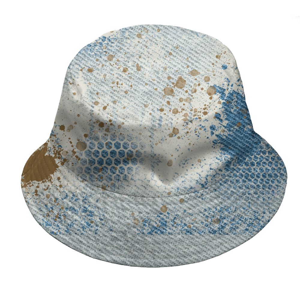 Denim-Worn-Blue-4s-NastyJamz-Bucket-Hat-Match-23-Painted-Graffiti