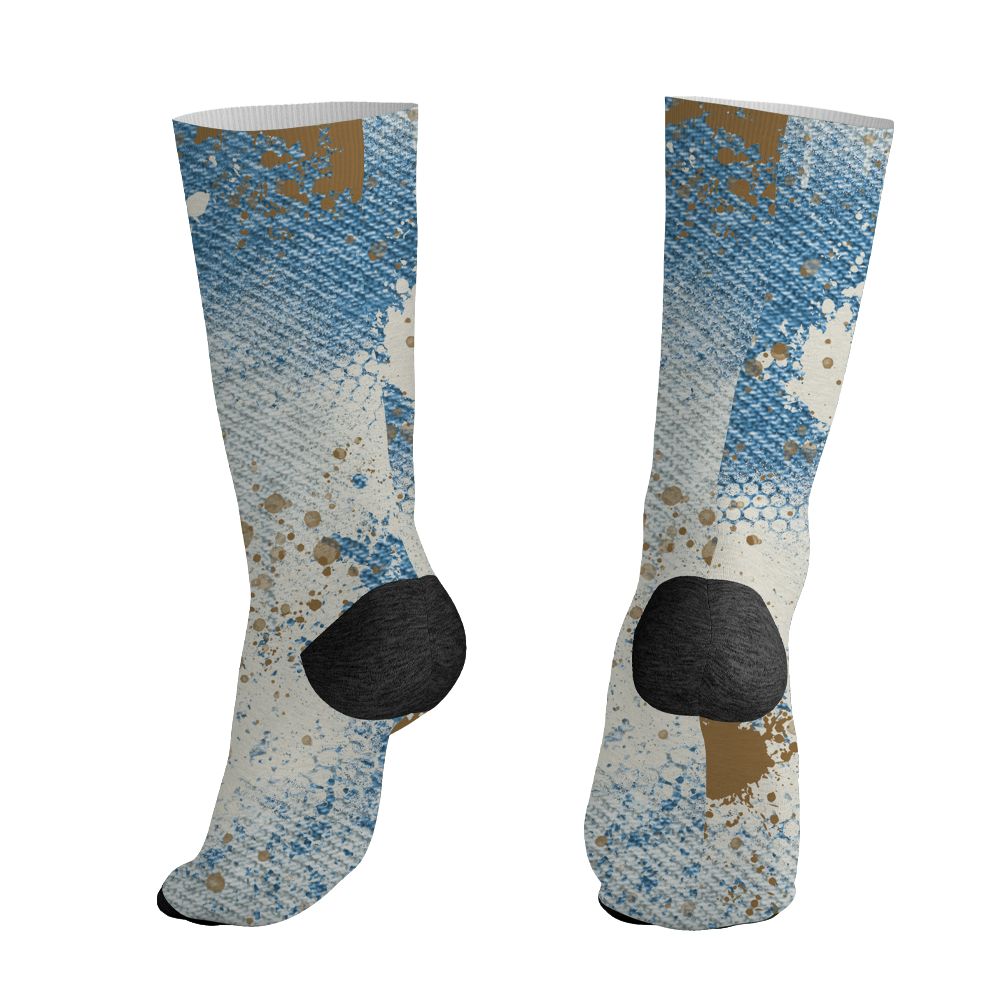 Denim-Worn-Blue-4s-NastyJamz-Socks-Match-23-Painted-Graffiti