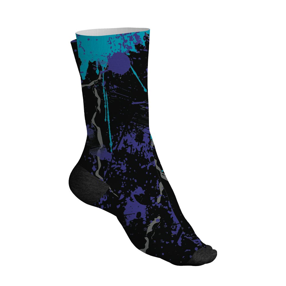 Aqua-8s-NastyJamz-Socks-Match-Hustle-Move-In-Silence-3D-All-Over-Print