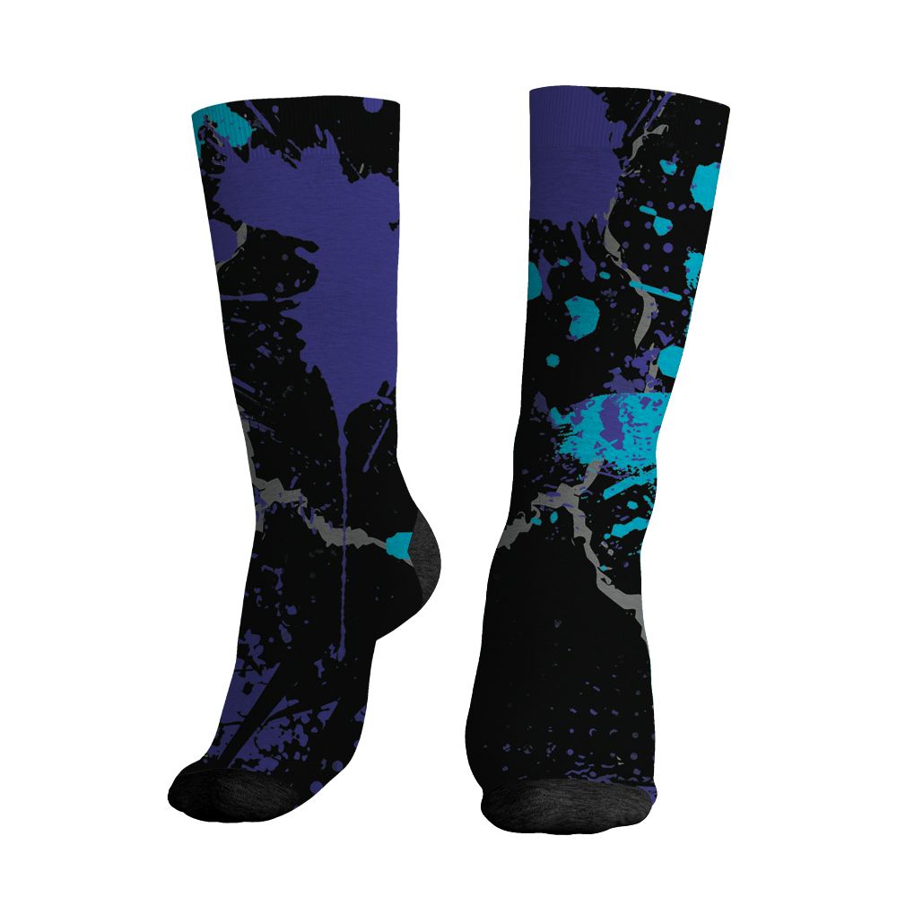 Aqua-8s-NastyJamz-Socks-Match-Hustle-Move-In-Silence-3D-All-Over-Print