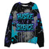 Aqua-8s-NastyJamz-Sweatshirt-Match-Hustle-Move-In-Silence-3D-All-Over-Print