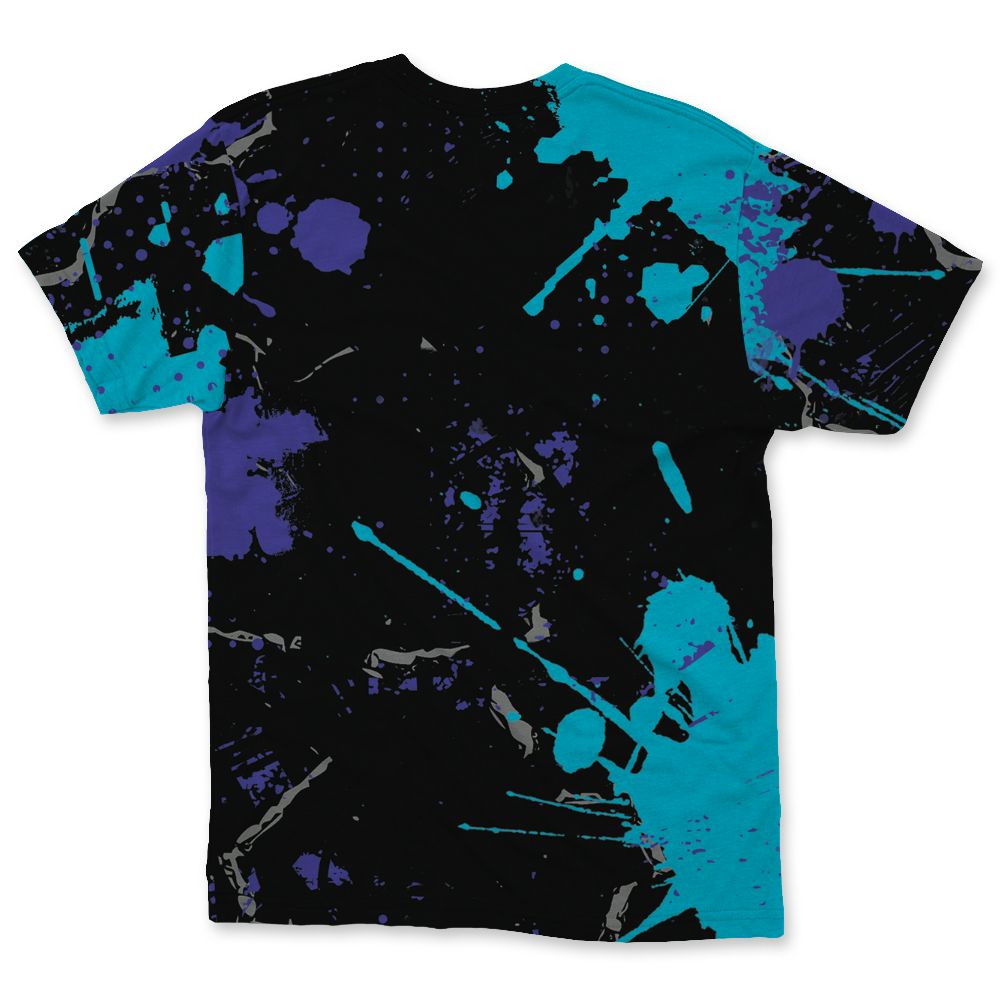Aqua-8s-NastyJamz-T-Shirt-Match-Hustle-Move-In-Silence-3D-All-Over-Print