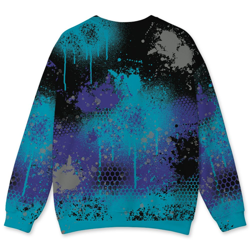 Aqua-8s-NastyJamz-Sweatshirt-Match-23-Painted-Graffiti-3D-All-Over-Print