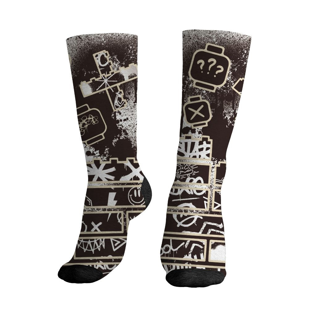 Black-Collective-5s-NastyJamz-Socks-Match-No-Stock-Emotion-3D-All-Over-Print