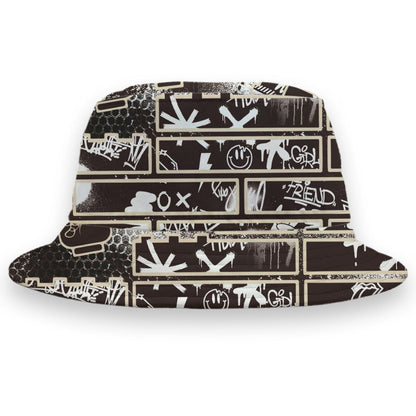 Black-Collective-5s-NastyJamz-Bucket-Hat-Match-No-Stock-Emotion-All-Over-Print