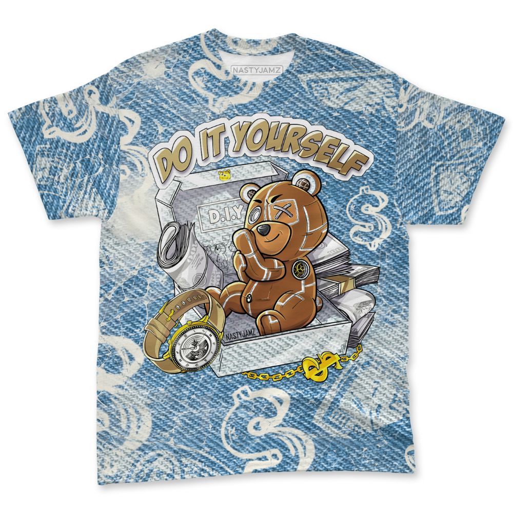 Denim-Worn-Blue-4s-NastyJamz-T-Shirt-Match-Self-Made-Toy-3D-All-Over-Print