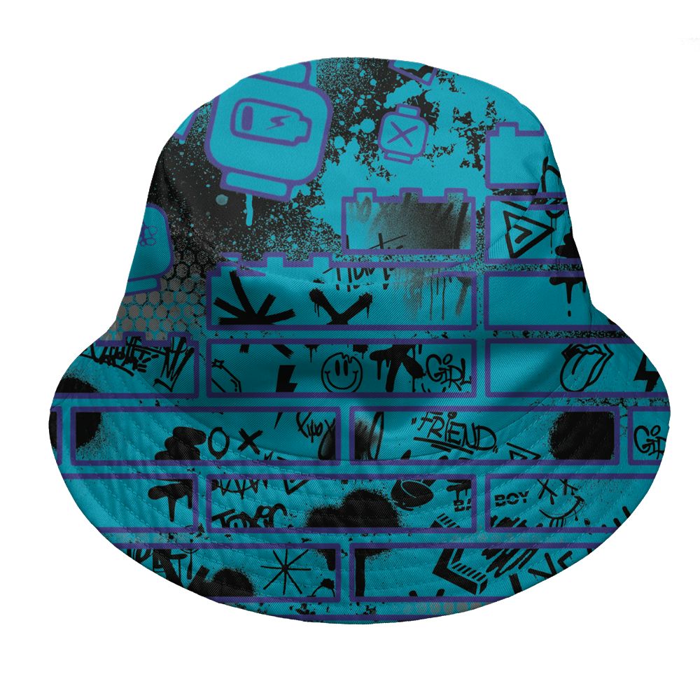Aqua-8s-NastyJamz-Bucket-Hat-Match-No-Stock-Emotion-All-Over-Print