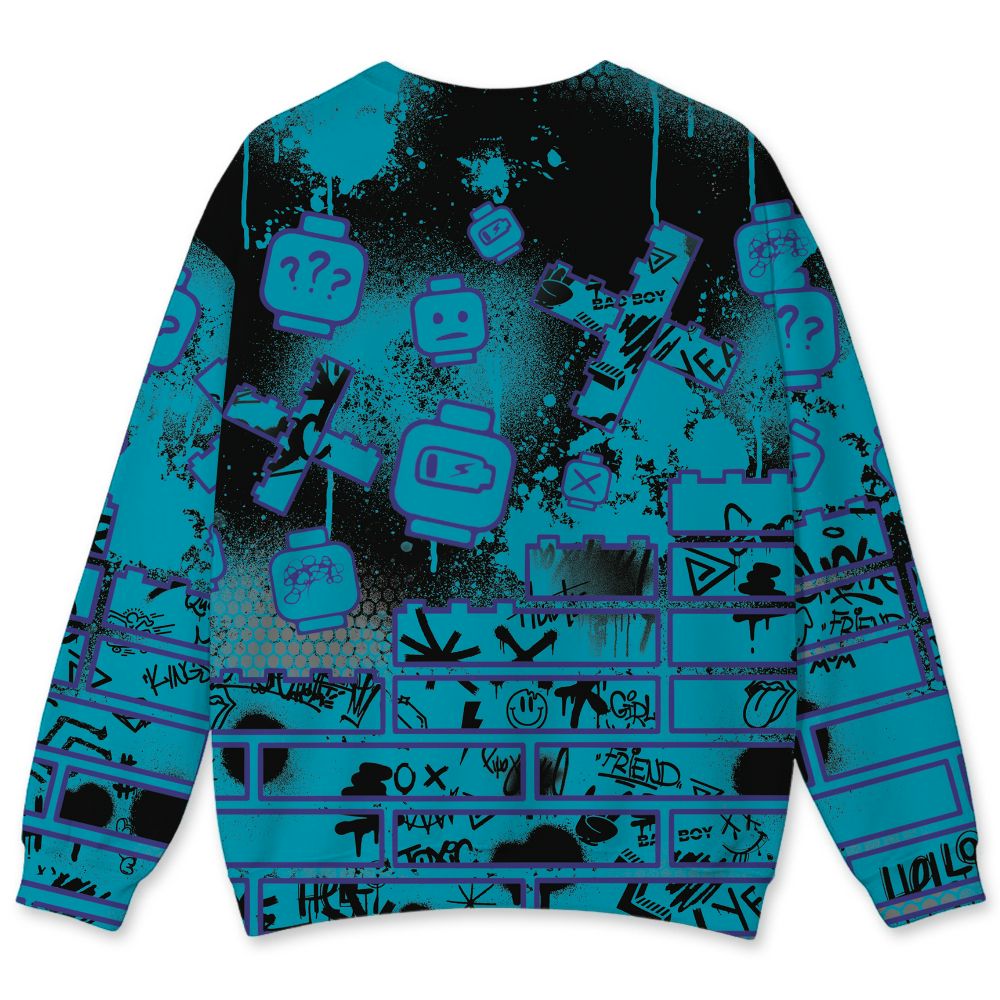 Aqua-8s-NastyJamz-Sweatshirt-Match-No-Stock-Emotion-3D-All-Over-Print