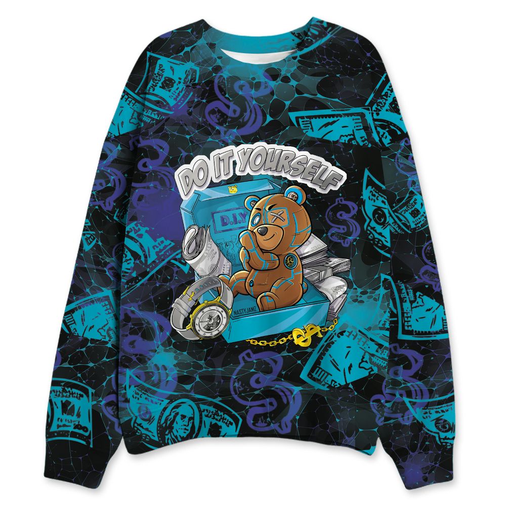 Aqua-8s-NastyJamz-Sweatshirt-Match-Self-Made-Toy-3D-All-Over-Print