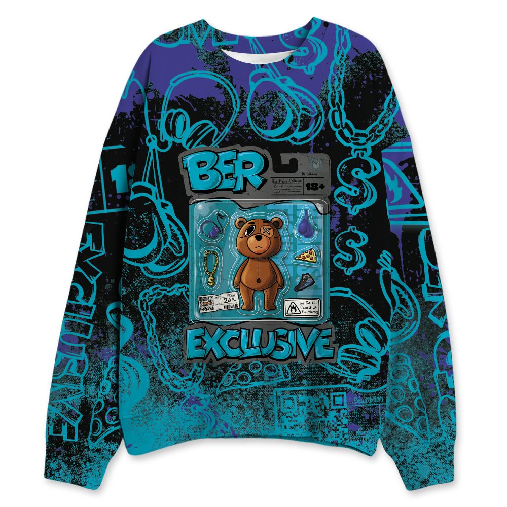 Aqua-8s-NastyJamz-Sweatshirt-Match-BER-Toy-Box-3D-All-Over-Print