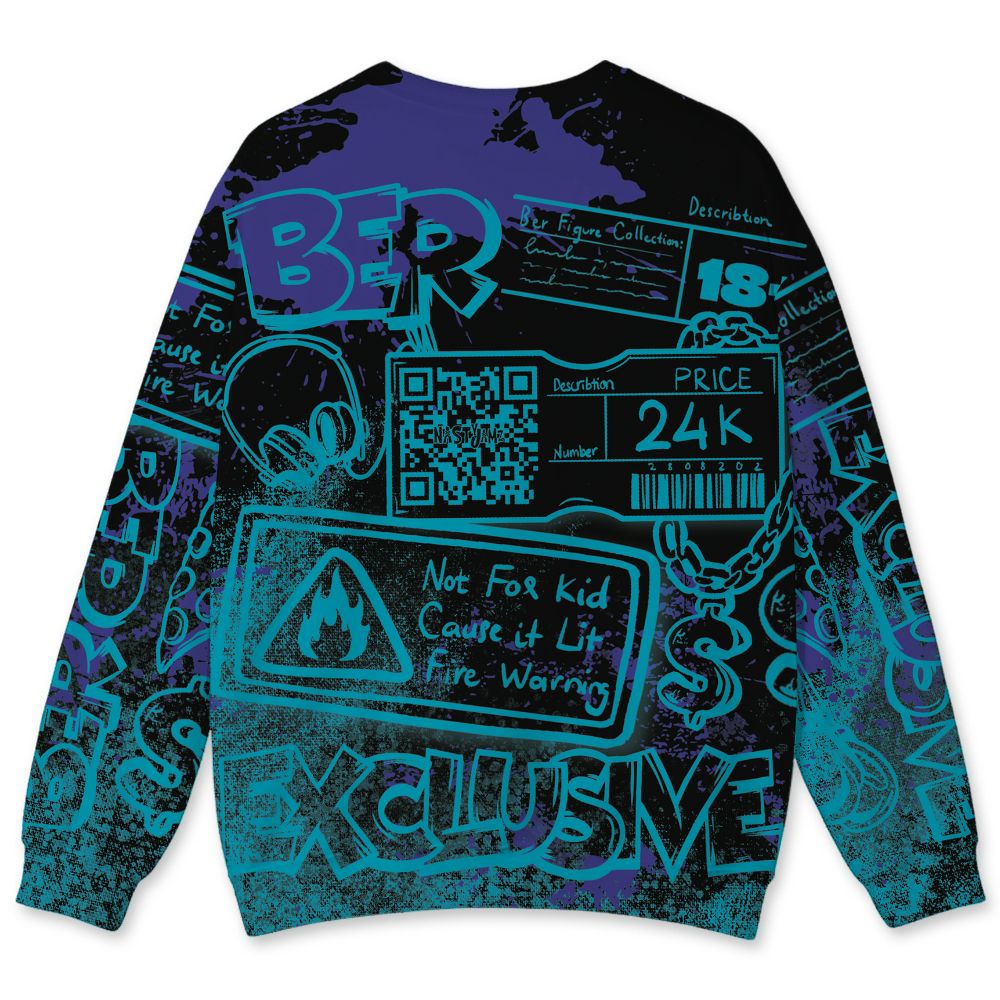 Aqua-8s-NastyJamz-Sweatshirt-Match-BER-Toy-Box-3D-All-Over-Print