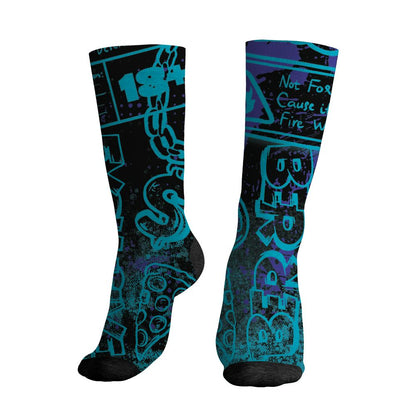 Aqua-8s-NastyJamz-Socks-Match-BER-Toy-Box-3D-All-Over-Print