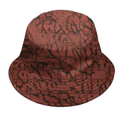 Spizike-Canyon-Rust-NastyJamz-Bucket-Hat-Match-No-Stock-Emotion-All-Over-Print