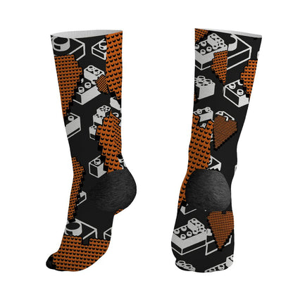 AJ 1 Shattered Backboard.NastyJamz Socks Match.Loyalty Over Likes 3D