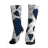 AJ 12 French Blue.NastyJamz Socks Match.Loyalty Over Likes 3D
