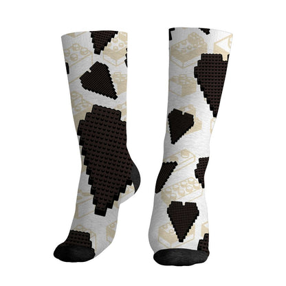 Black-Collective-5s-NastyJamz-Socks-Match-Loyalty-Over-Likes-3D-All-Over-Print