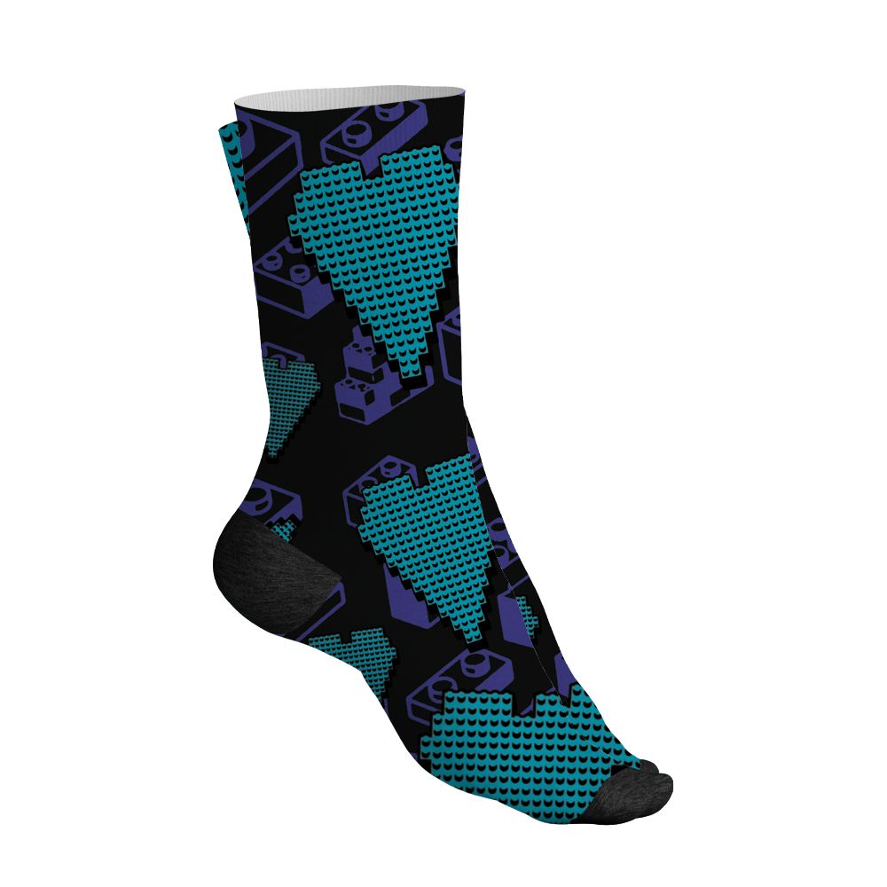 Aqua-8s-NastyJamz-Socks-Match-Loyalty-Over-Likes-3D-All-Over-Print