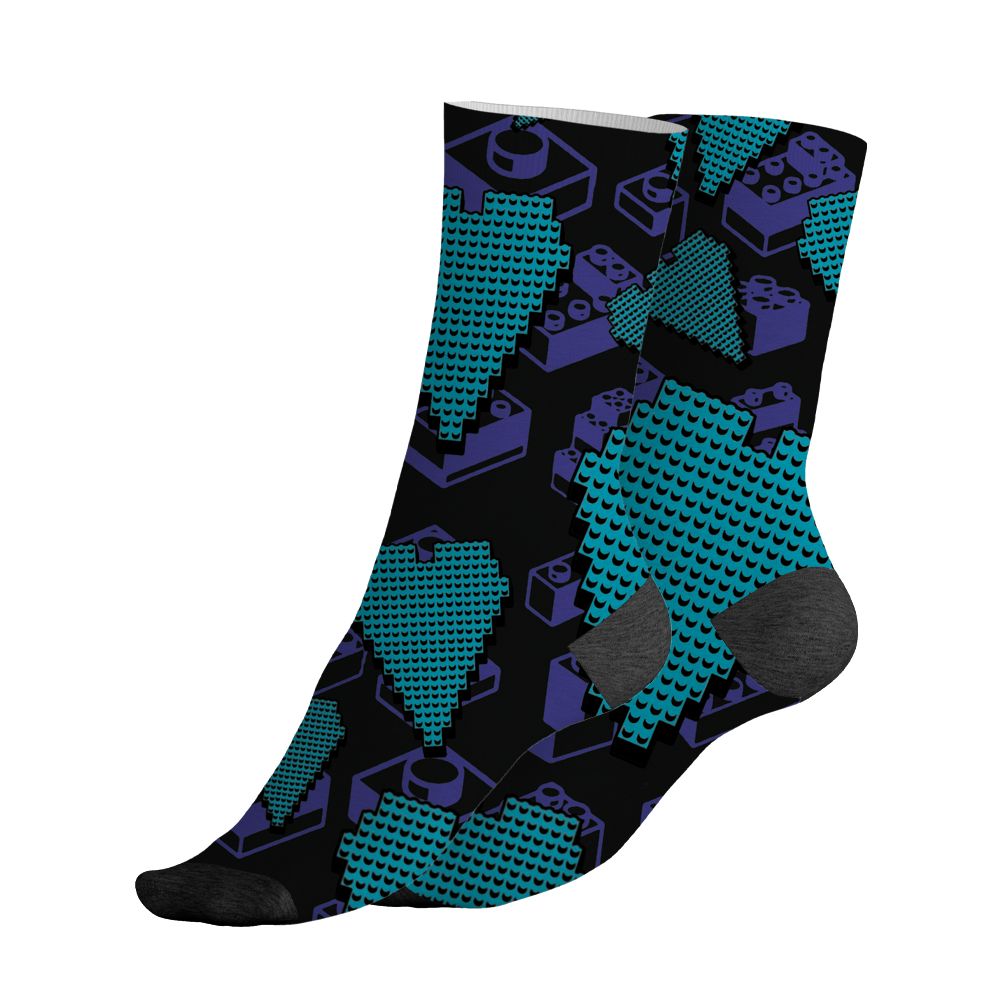 Aqua-8s-NastyJamz-Socks-Match-Loyalty-Over-Likes-3D-All-Over-Print