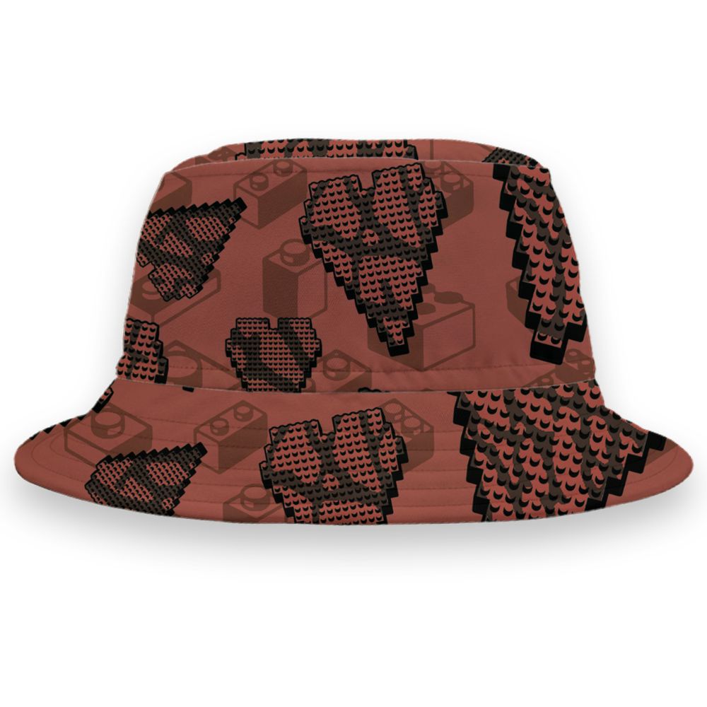 Spizike-Canyon-Rust-NastyJamz-Bucket-Hat-Match-Loyalty-Over-Likes-All-Over-Print