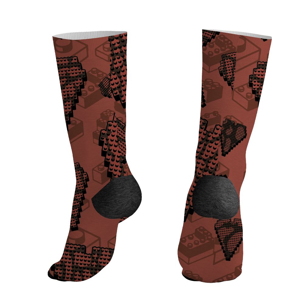 Spizike-Canyon-Rust-NastyJamz-Socks-Match-Loyalty-Over-Likes-3D-All-Over-Print