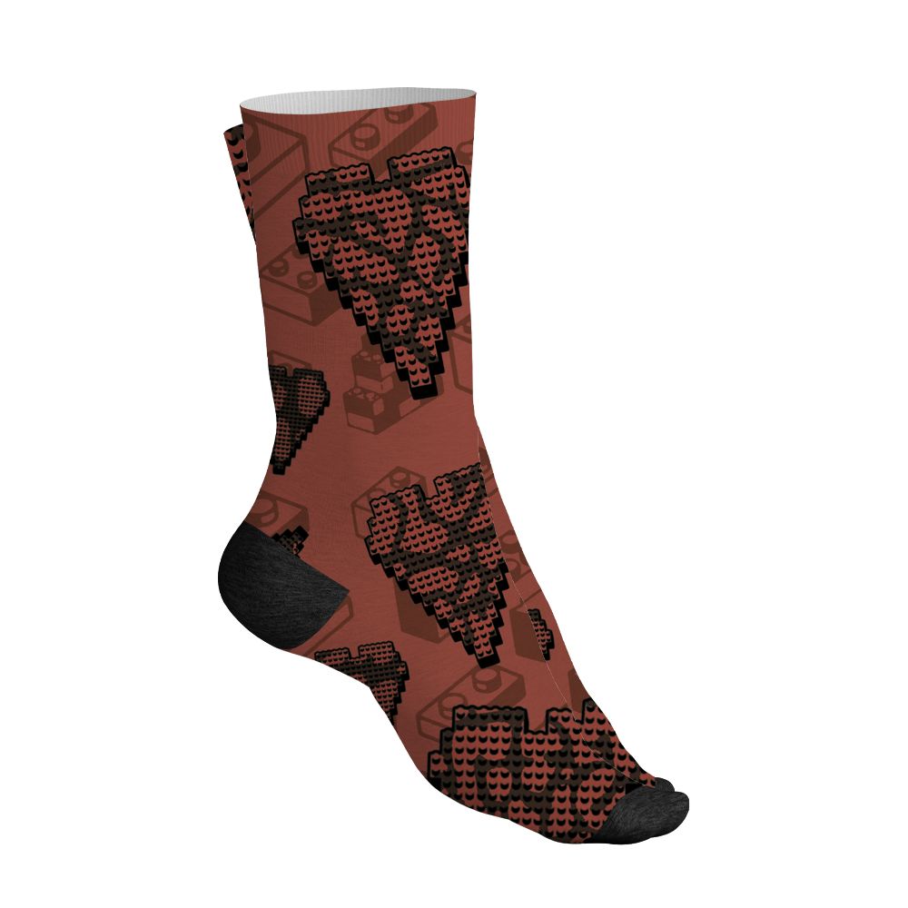 Spizike-Canyon-Rust-NastyJamz-Socks-Match-Loyalty-Over-Likes-3D-All-Over-Print