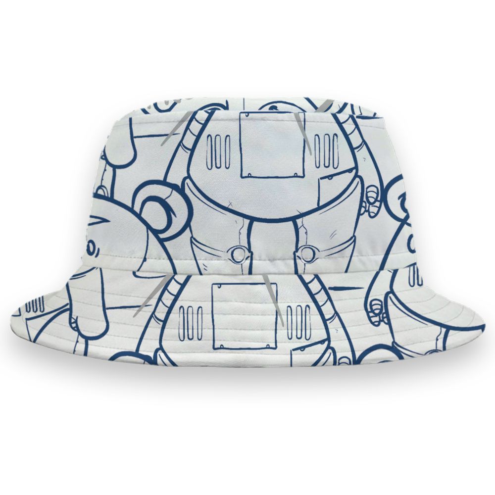 French-Blue-12s-NastyJamz-Bucket-Hat-Match-BER-Damaged-But-Real-All-Over-Print