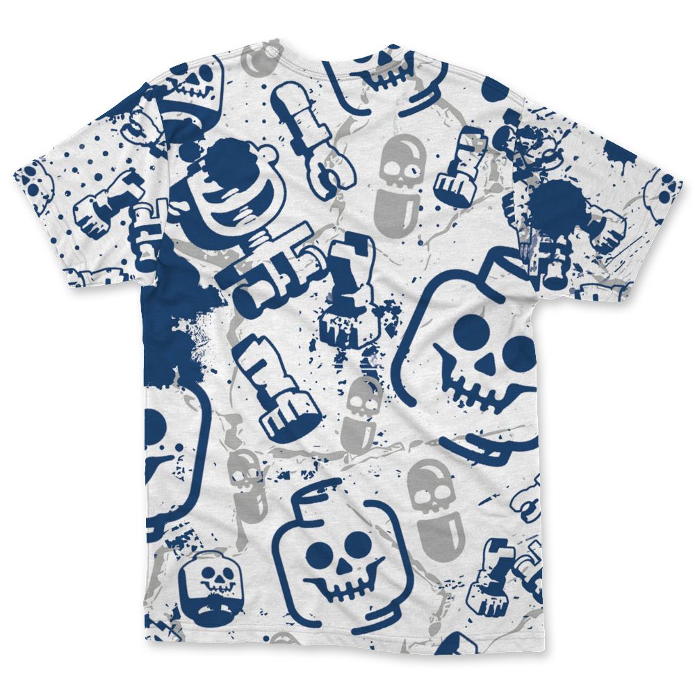French-Blue-12s-NastyJamz-T-Shirt-Match-Glowing-Heart-Inside-All-Over-Print