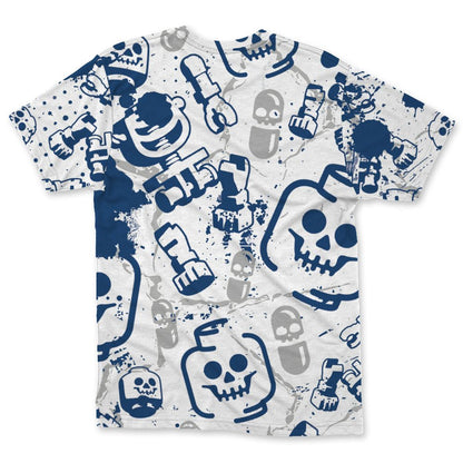 French-Blue-12s-NastyJamz-T-Shirt-Match-Glowing-Heart-Inside-All-Over-Print
