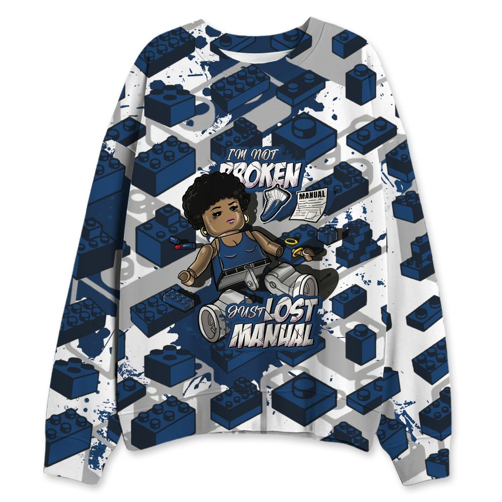 French-Blue-12s-NastyJamz-Sweatshirt-Match-Not-Broken-Toy-All-Over-Print