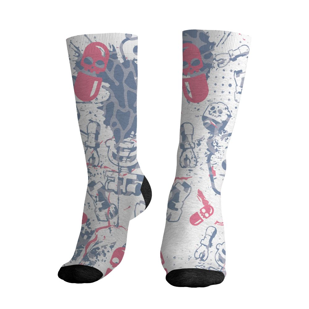 Cobalt-Bliss-3s-NastyJamz-Socks-Match-Glowing-Heart-Inside-3D-All-Over-Print
