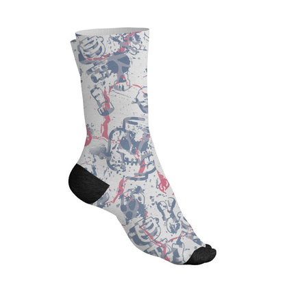 Cobalt-Bliss-3s-NastyJamz-Socks-Match-Glowing-Heart-Inside-3D-All-Over-Print