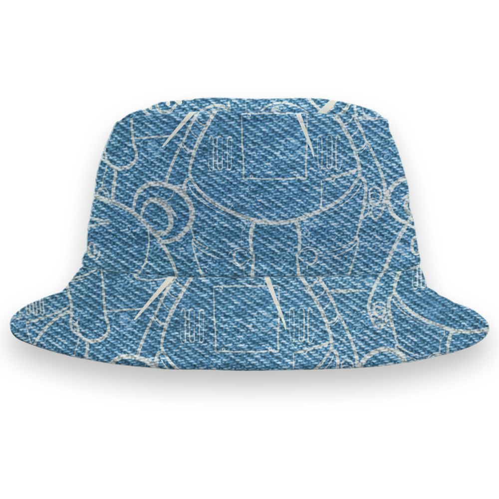 Denim-Worn-Blue-4s-NastyJamz-Bucket-Hat-Match-BER-Damaged-But-Real-All-Over-Print