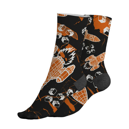 AJ 1 Shattered Backboard.NastyJamz Socks Match.Born To Stand Out 3D