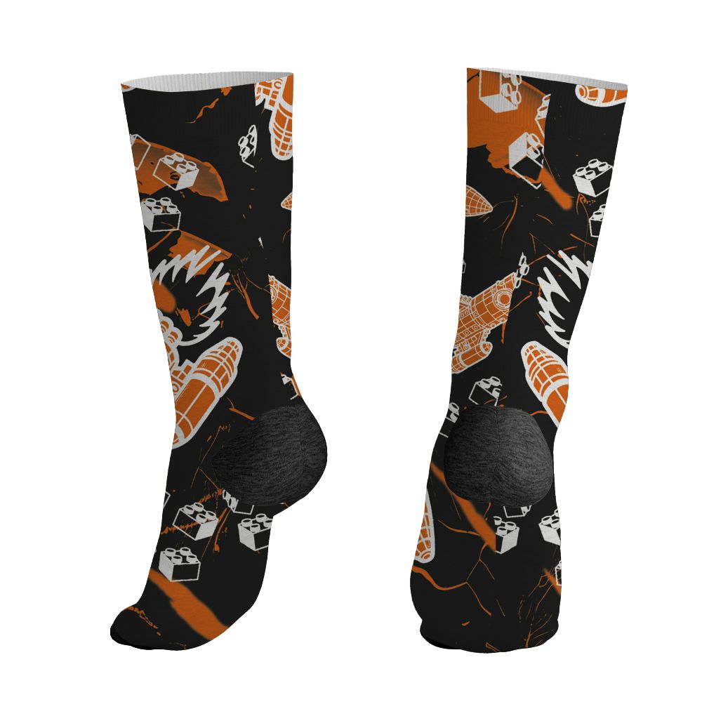 AJ 1 Shattered Backboard.NastyJamz Socks Match.Born To Stand Out 3D