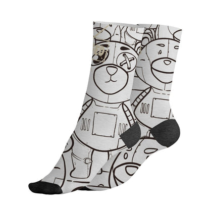 Black-Collective-5s-NastyJamz-Socks-Match-BER-Damaged-But-Real-3D-All-Over-Print