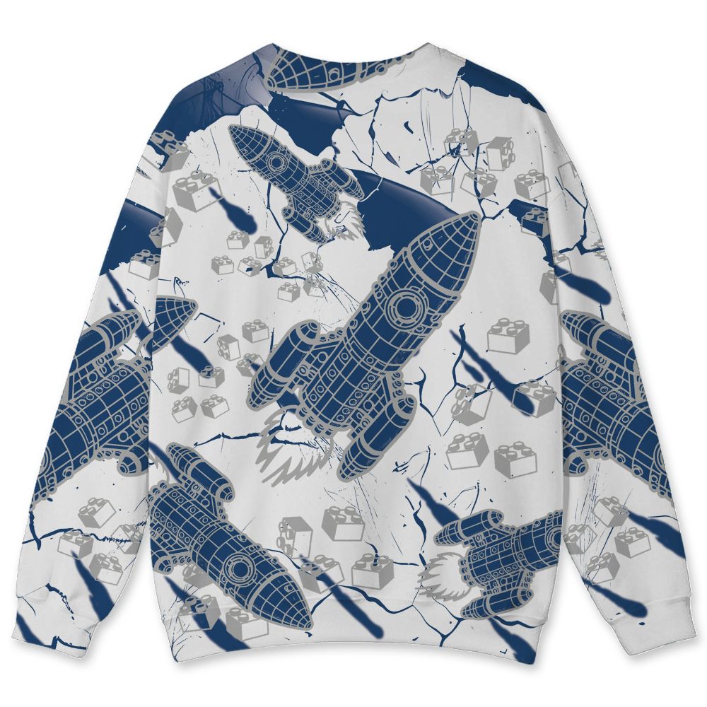 French-Blue-12s-NastyJamz-Sweatshirt-Match-Born-To-Stand-Out-All-Over-Print
